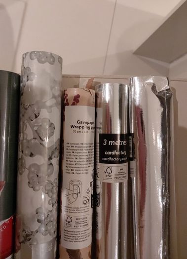 Brand new christmas wrapping paper x 5