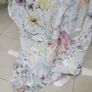 stunning floral on a grey background curtains Image 7