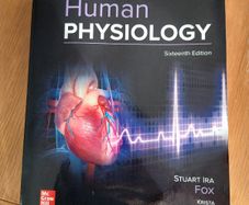 Human Physiology, 16th Ed by Stuart Ira Fox and Krista Rompolski.