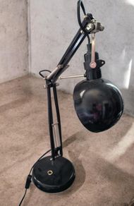 Table lamp and Vintage Pressed Glass Table Lamp