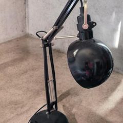 Table lamp and Vintage Pressed Glass Table Lamp