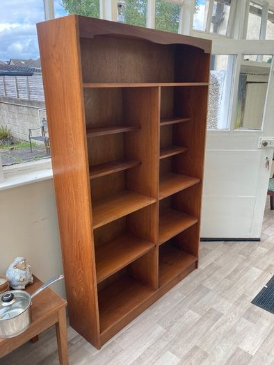 Bookcase / Bookshelf - Mid Century - Large.