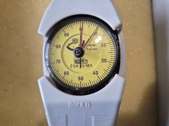 SOMET Precision Dial Bore Gauge 105-205mm Depth 400mm Czech Republic NOS Boxed
