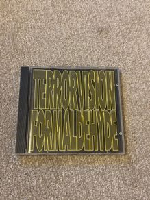 Terrorvision - Formaldehyde CD Album (1992 Original 1st Issue Total Vegas)