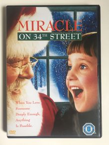 Miracle On 34th Street [1994] Richard Atteborough, Mara Wilson, Elizabeth Perkins & Dylan McDermott [Movie DVD]