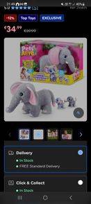 Pets alive elephant set