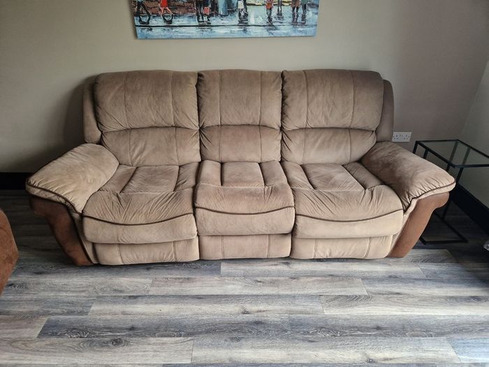 3 seater and single recliner