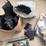 Vintage 1980s Scalextric Lot, Sound Track, Fuel Tank, Pitstop Set, Track and Controllers Image 7