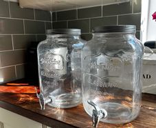 Kilner Glass Dispensers 8 Litre x 2