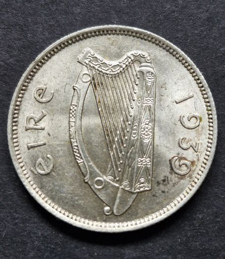 Ireland Silver 1939 Florin coin