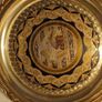 Lovely vintage Egyptian wall hanging brass /metal charger Image 5