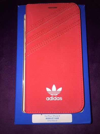 iphone X XS booklet case adidas originals