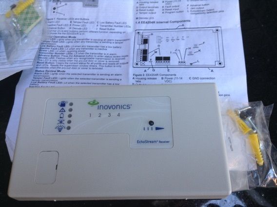 INOVONICS EE4204/R EchoStream Receiver , 4 zone