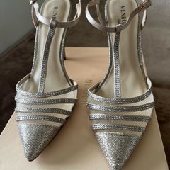 High heeled sandals