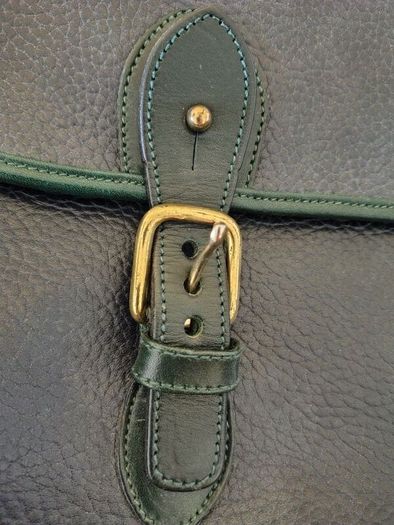 Large Vintage Chesneau Leather Satchel Briefcase