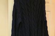 Knitted jumper navy Large Gina Tricot