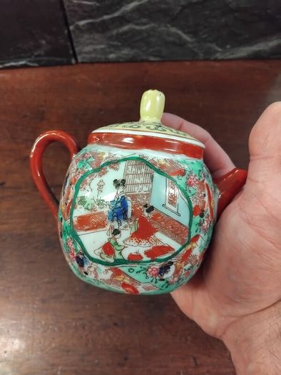 Antique Chinese Ceramic tea pot