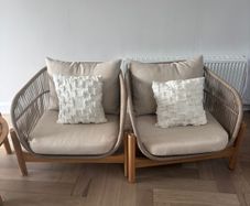 Garden 3seater and 2 arm chairs for sale