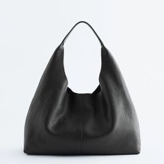 & Other Stories Classic Leather Tote Bag