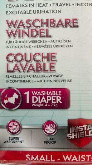 pet washable nappy