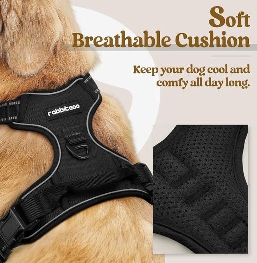 Dog Harness Small Dog, No Pull Vest with Front Clip & Handle