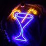 Cocktail Glass Neon Signs Led Neon Sign (17 inch x 13 inch) Image 4