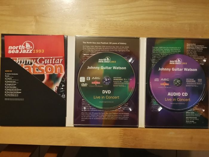 Johnny Watson DVD & CD