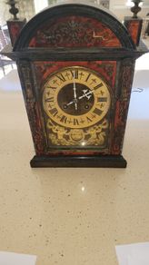 Louis XV Boullework Mantel Clock