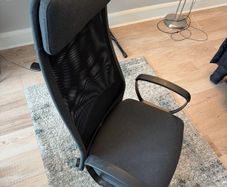 IKEA Black Office Chair, Like New Barely Used