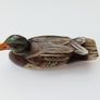 Wooden hand painted duck  H 7cm Image 2