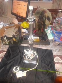 Large Glass Table Lamp
