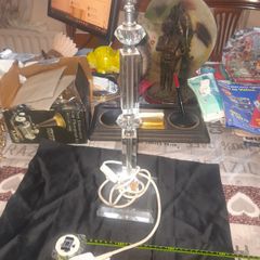 Large Glass Table Lamp