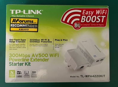 TP-Link AV500 Wi-Fi Powerline Extender Kit Brand New