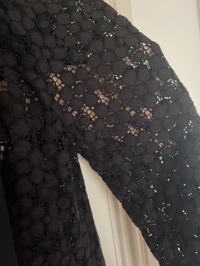Zara black jacket size 14