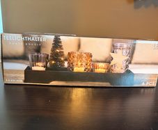 6pc, Christmas candle holder