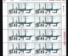2004 Ireland IPTA Roadshow Killarney 18th July 2004 Commemorative Stamps Exhibition Souvenir on 2004 48c Shackleton Sheet Mint Never Hinged Number 189
