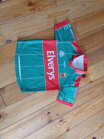 Age 9-10 Signed Mayo Jersey