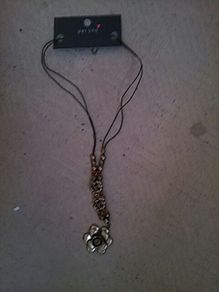 BNWT M+S Per Una Gold Mix Long Chain