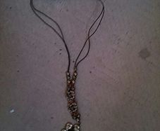 BNWT M+S Per Una Gold Mix Long Chain