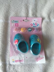 Baby Born Crocs with Pins