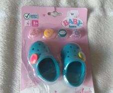 Baby Born Crocs with Pins