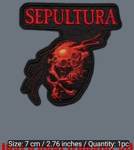 Sepultura Iron / Heat transfer Patch