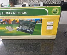 Never used Dual Burner with Grill