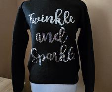 Festive Christmas jumper - UK 4