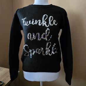 Festive Christmas jumper - UK 4