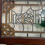 Exceptional Large antique Irish Stained Glass Panel. Image 5
