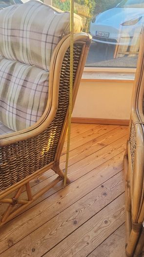 Sun Room/Conservatory chairsW 26 inches D 27 inches H 36 inches