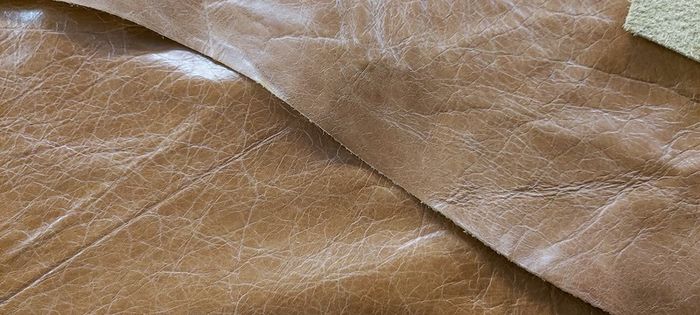 upcycled leather scraps