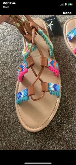 sandals Bnwt size 7