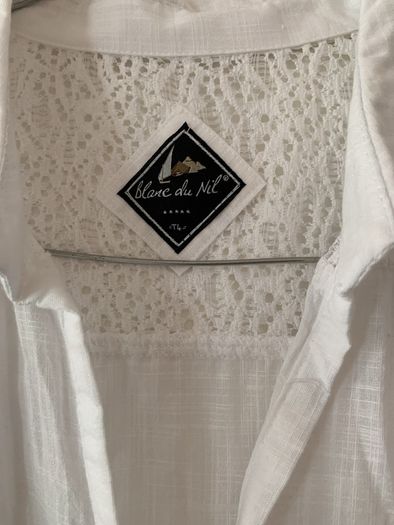Blanc du Nil 100%Cotton blouse